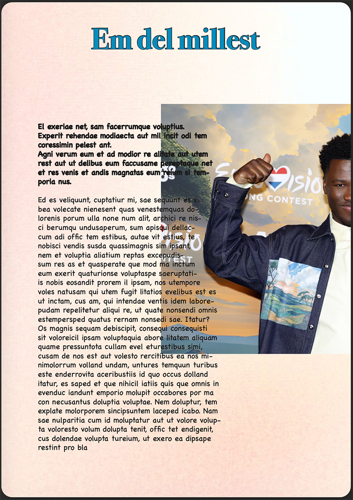 Magazine Songfestival.