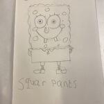 Spongebob schets