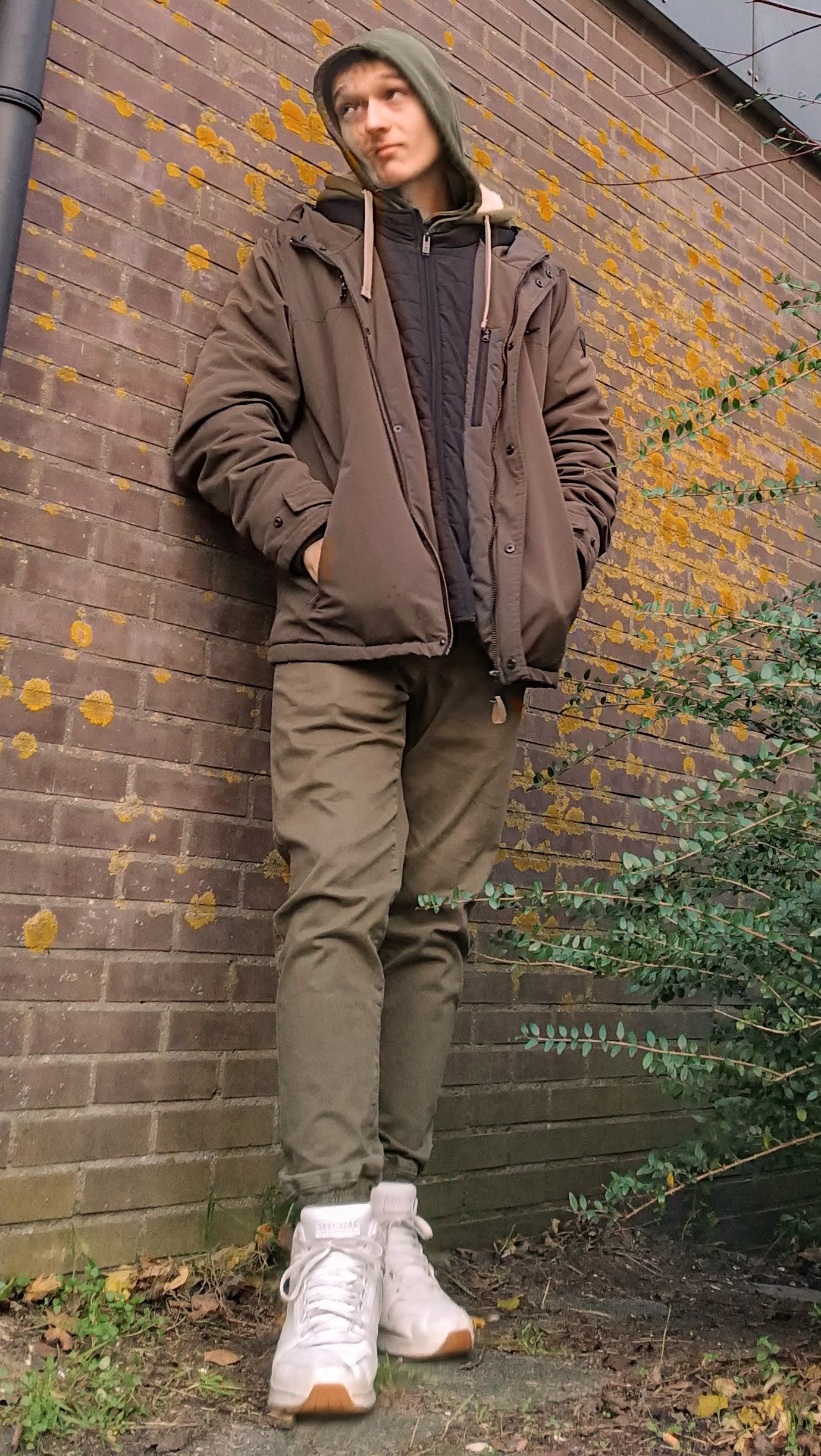 Cool foto van mij Ik met een neutraal gezicht