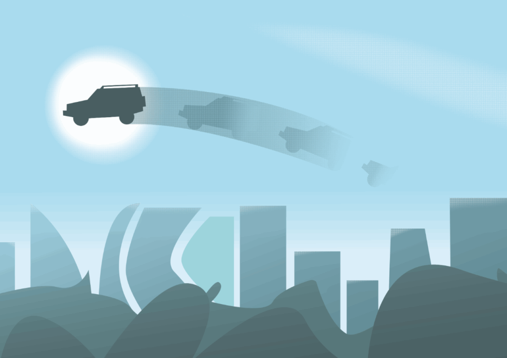 Oefening voor het gebruiken van verlopen en pathfinder in Illustrator.